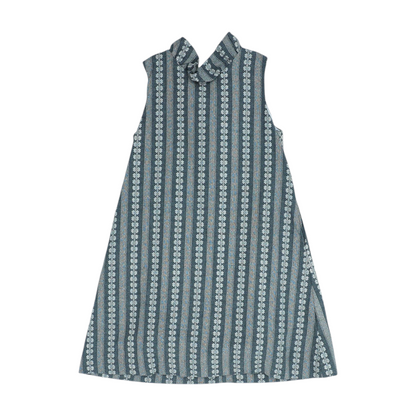 Charcoal Print Dress