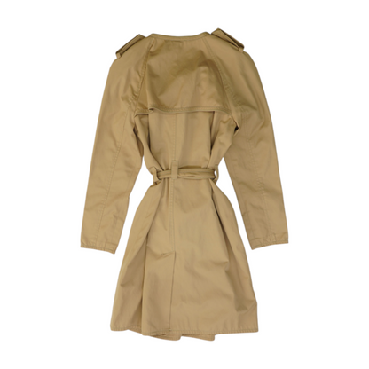 Beige Solid Coat