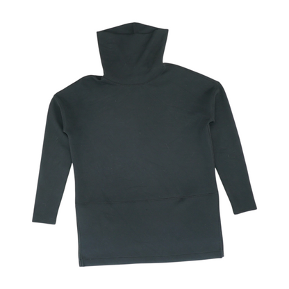 Black Solid Hoodie Pullover