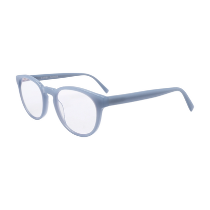 Blue Percey M Round Prescription Eyewear