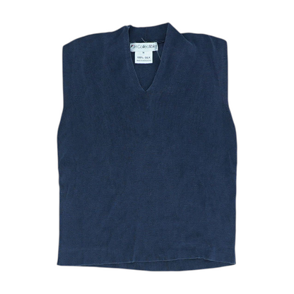 Vintage Navy Vest Sweater