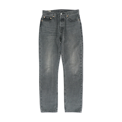 501 Black Straight Jeans