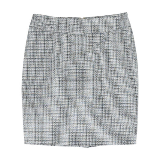 Multi Petite Check Mini Skirt