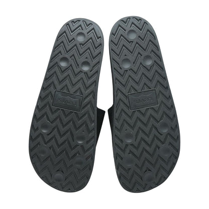 Black Casual Slide Sandals