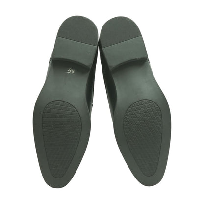 Black Leather Derby/oxford Dress Shoes
