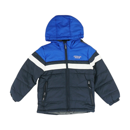 Multi Color Block Coat