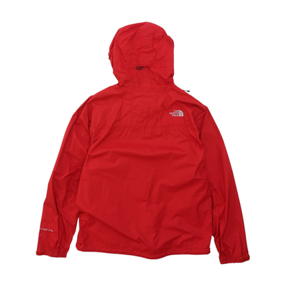 Red Solid Rain Jacket