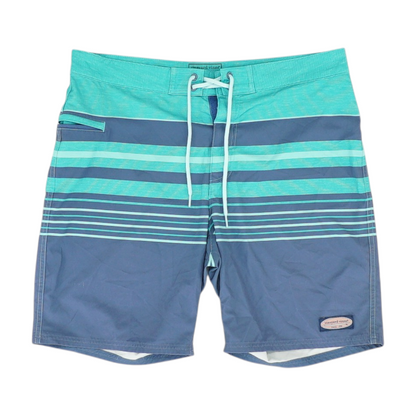 Blue Striped Swim Bottom