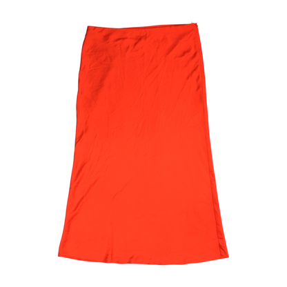 Red Midi Skirt