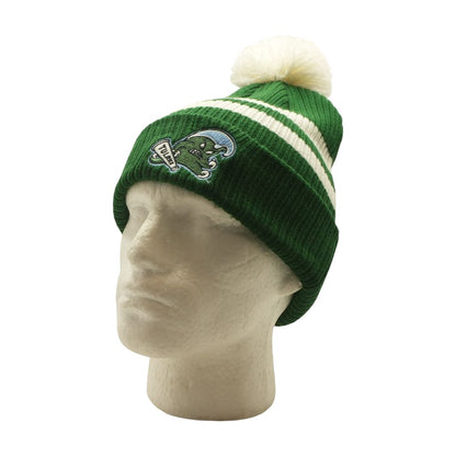 Green Tulane Green Wave Beanie