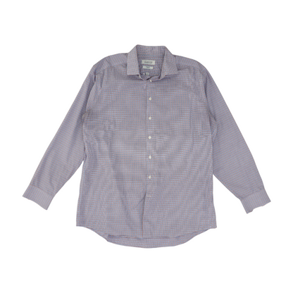 Blue Check Long Sleeve Button Down