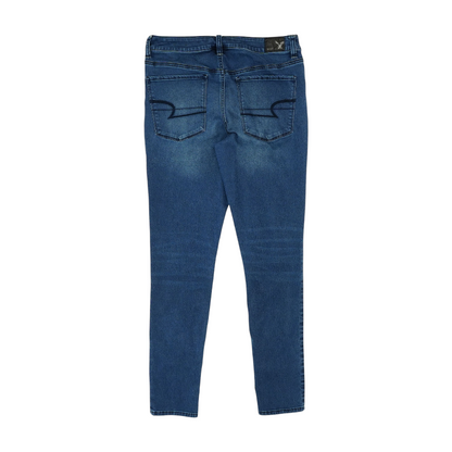 Blue Long Skinny Jeans