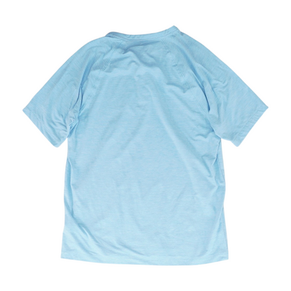 Blue Solid Active T-Shirt