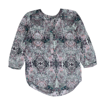 Pink Abstract Blouse