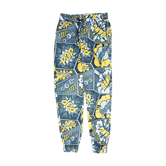 Multi Graphic Regular Pants
