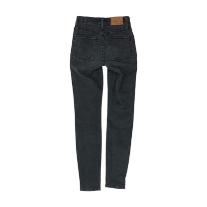 Black High Rise Skinny Leg Jeans