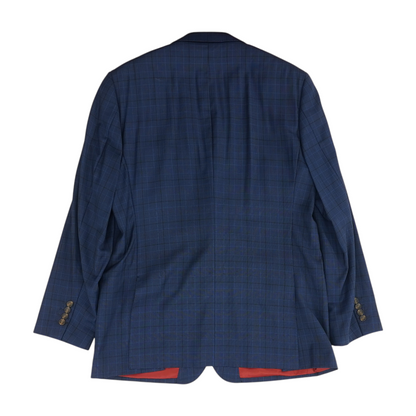 Navy Check Sport Coat
