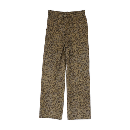 Brown Animal Print Jeans