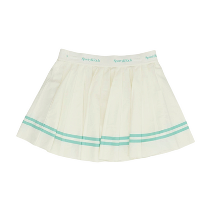 Ivory Mini Skort