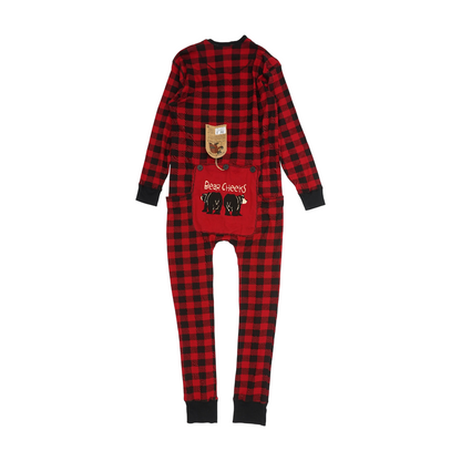 Red Check Onesie