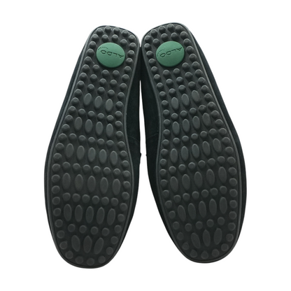 Navy Slip-On Dress Shoes