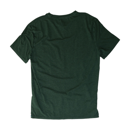 Green Solid Active T-Shirt