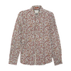 Red Floral Long Sleeve Button Down