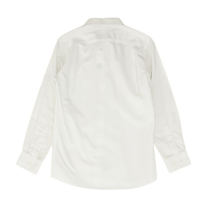 White Long Sleeve Button Down