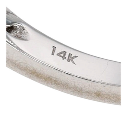 1/3 ctw 14K White Gold Diamond Band Ring