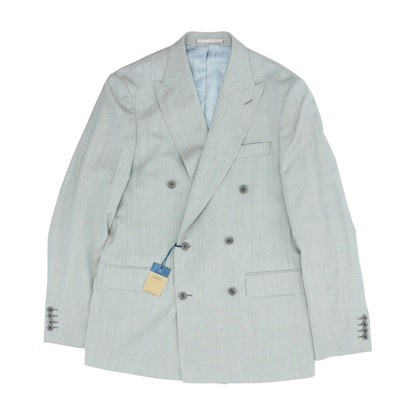 Tan Solid Suit Jacket