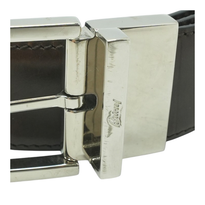 Black Reversible Leather Belt