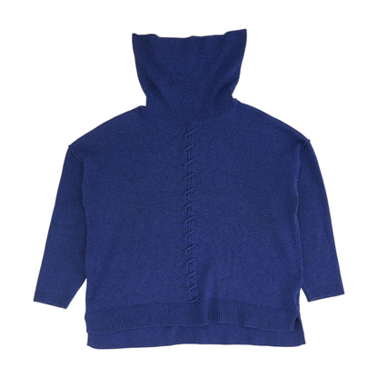 Blue Petite Pullover Sweater