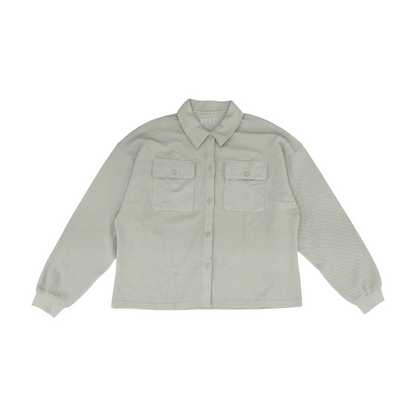 Gray Button Down