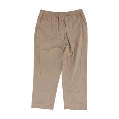 Brown Solid Pants