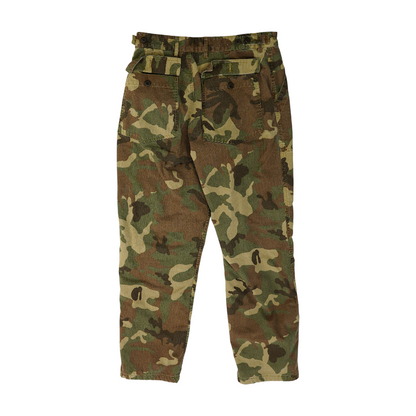 Brown Camo Regular Pants