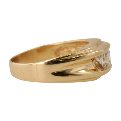 .50 ct 14K Gold Square Channel Set Diamond Band