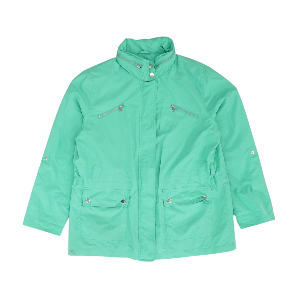 Green Solid Jacket