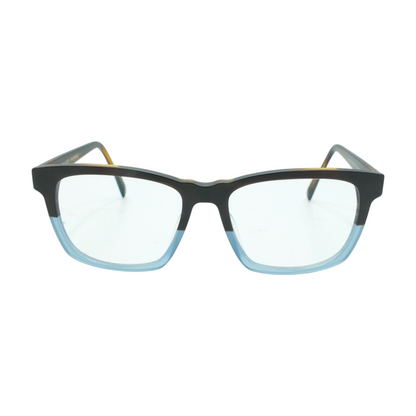 Brown Luis W Square Prescription Eyewear