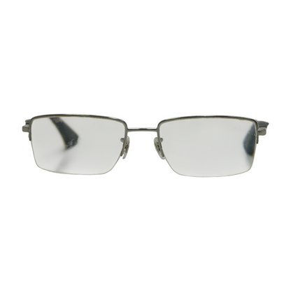 Gray Browline Prescription Eyewear