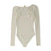 White Bodysuit Blouse