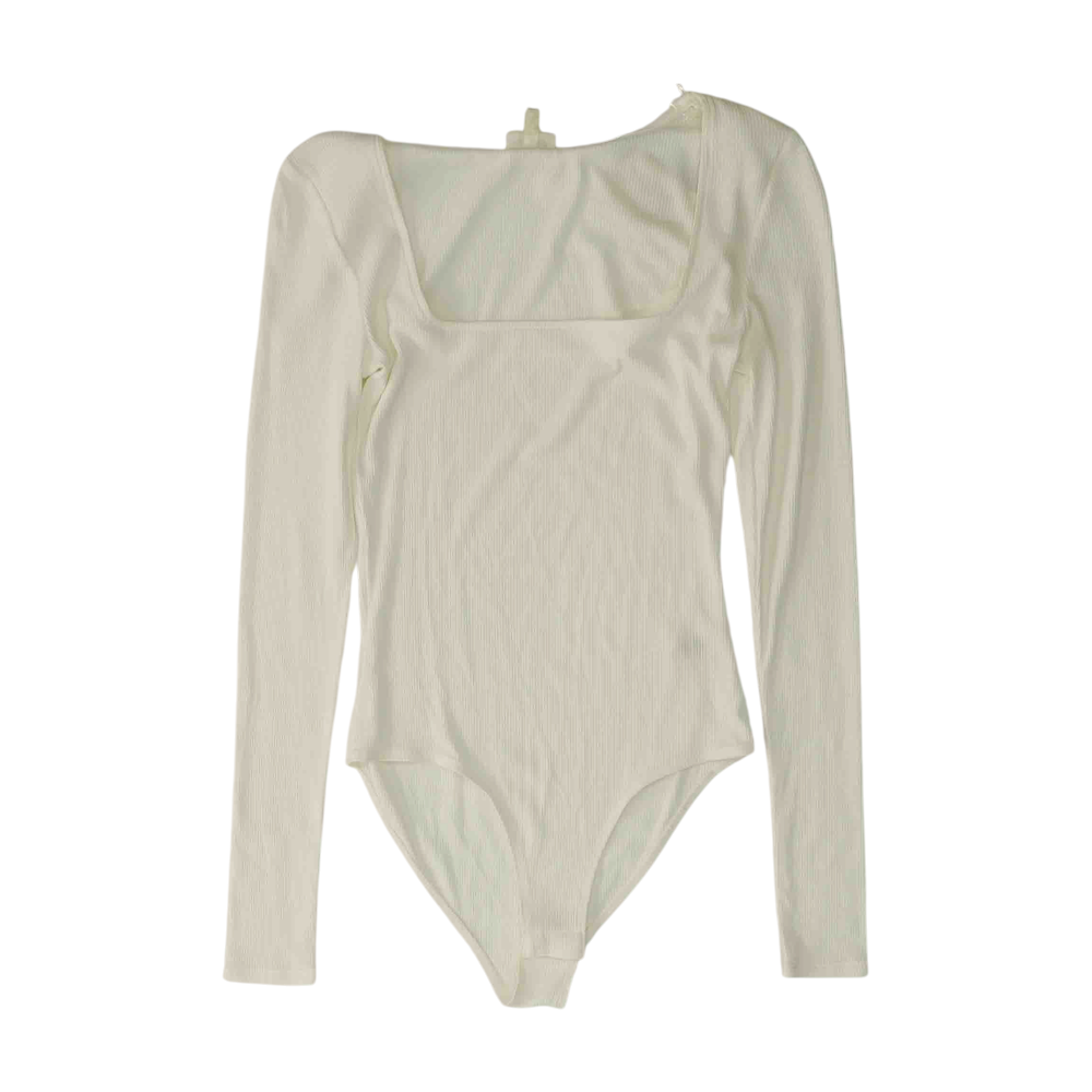 White Bodysuit Blouse