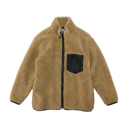 Tan Solid Jacket