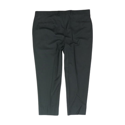 Black Solid Dress Pants