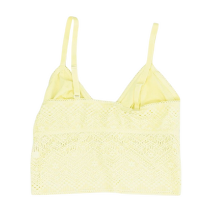 Yellow Floral Bralette