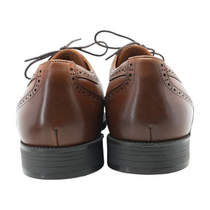 Brown Lace-Up Dress Shoes