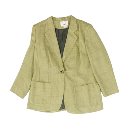 Tan Chevron Blazer