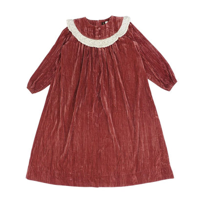 Red Solid Dress