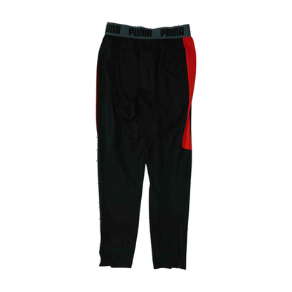 Black Color Block Regular Pants