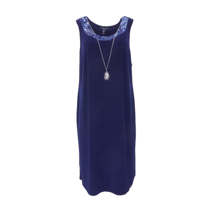 Navy Midi Dress