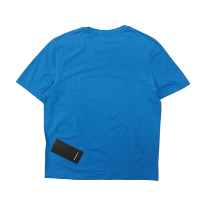 Blue Solid Active T-Shirt